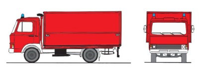 Loewe 4048 - H0 - Magirus Deutz Zeta 90 M 5 - Gerätewagen Öl